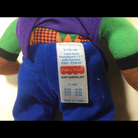 Vintage 1994 Fisher Price The Puzzle Place Leon - Picture 6 of 7